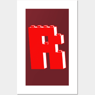 THE LETTER R Posters and Art